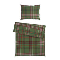 BETTWÄSCHE 2-teilig Renforcé 140/200 cm  - Rot/Weiß, Design, Textil (140/200cm) - X-Mas