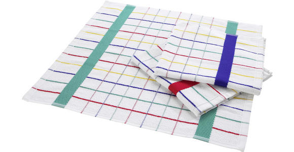 GESCHIRRTUCH-SET 3-teilig Multicolor - Multicolor, KONVENTIONELL, Textil (50/50cm) - Esposa