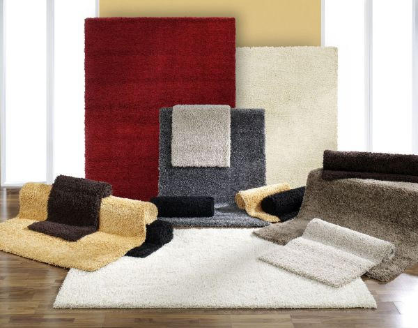 HOCHFLORTEPPICH 200/200 cm Fashion Shaggy Schwarz  - Schwarz, Basics, Textil (200/200cm) - Novel