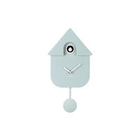 WANDUHR   - Hellblau, KONVENTIONELL, Kunststoff (21,5/41/8,5cm) - Karlsson