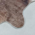 FELLTEPPICH 100/135 cm Etosha  - Braun/Weiß, Design, Leder/Textil (100/135cm) - Novel