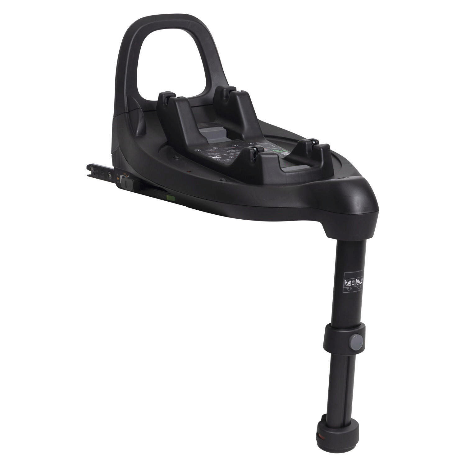 ISOFIXSTATION FULL 360 I-SIZE BASIS FÜR KORY  - Schwarz, Basics, Kunststoff (66/19/38cm) - Chicco