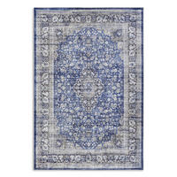 VINTAGE-TEPPICH 200/290/290 cm Asya Creme, Dunkelblau  - Creme/Dunkelblau, Design, Kunststoff/Textil (200/290/290cm) - Hanse Home