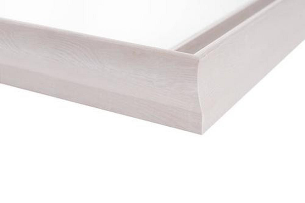 WANDSPIEGEL 36,5/45,5/5,2 cm  - Weiß, Basics, Glas/Kunststoff (36,5/45,5/5,2cm) - Kayoom