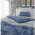 BETTWÄSCHE Satin 140/200 cm  - Blau, Textil (140/200cm) - Novel