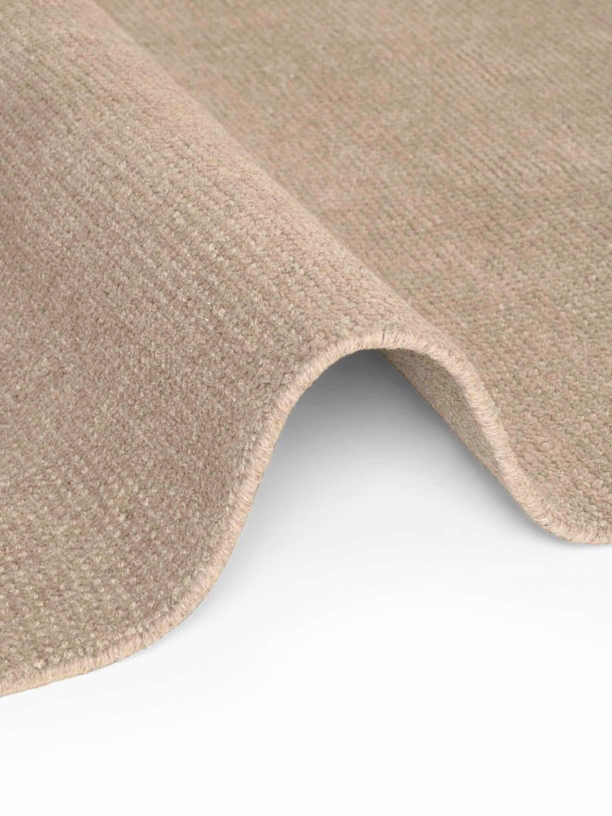 WOLLTEPPICH 160 cm Greenwich Beige rund  - Beige, Basics, Textil (160cm) - Ted Baker