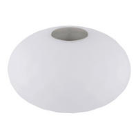 PORTABEL LAMPA LEALA 20/11,7 cm   - vit/stålfärgad, Klassisk, metall/plast (20/11,7cm) - Globo