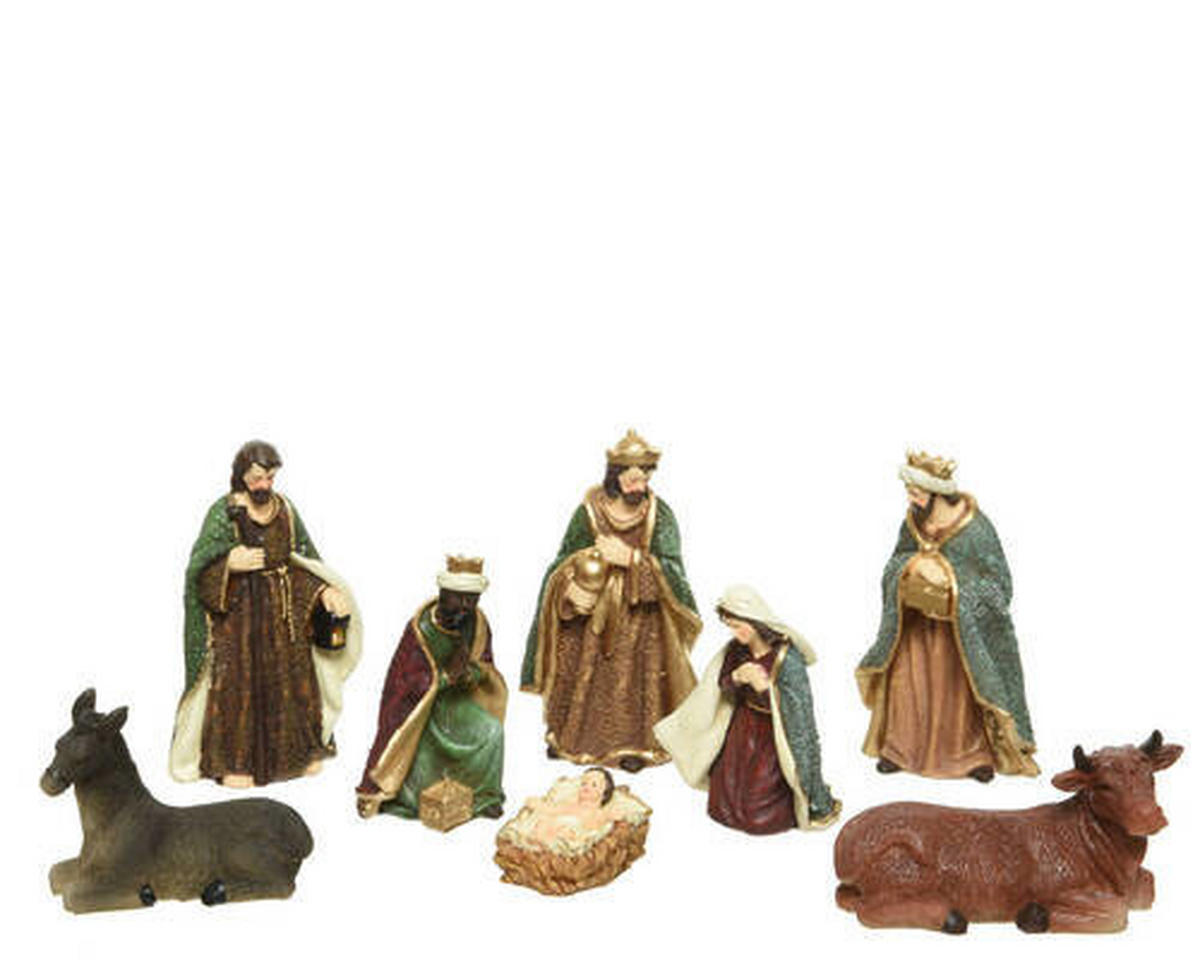KRIPPENFIGUR - Multicolor, LIFESTYLE, Kunststoff (11,00/7,00/20,00cm)