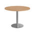 KONFERENZTISCH in Metall, Holzwerkstoff - Chromfarben/Nussbaumfarben, KONVENTIONELL, Holzwerkstoff/Metall (100cm) KONFERENZTISCH in Metall, Holzwerkstoff - Chromfarben/Nussbaumfarben, KONVENTIONELL, Holzwerkstoff/Metall (100cm)
