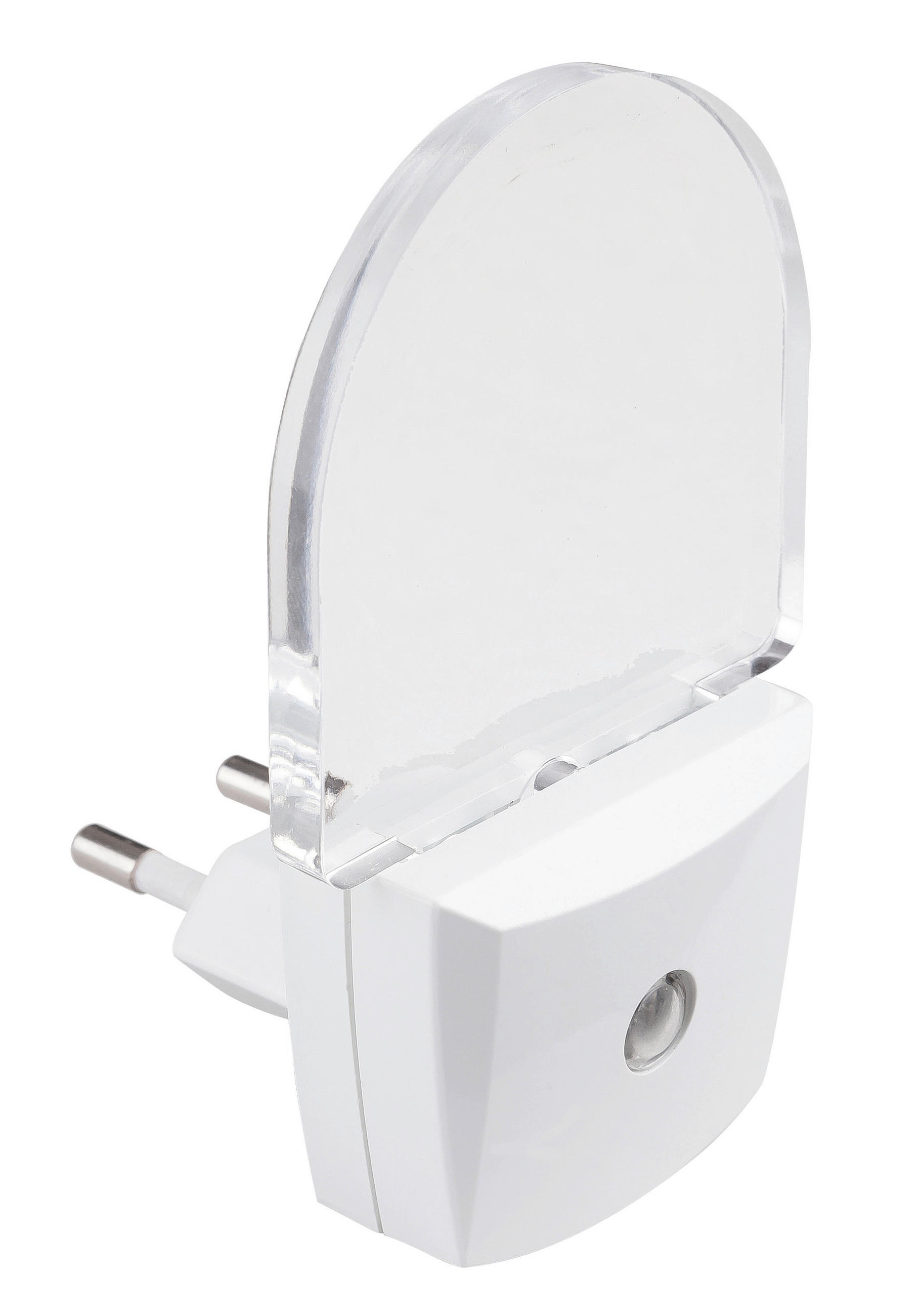 UKRASNA LED LAMPA - bela, Konvencionalno, plastika (5,8/9,5/6cm)