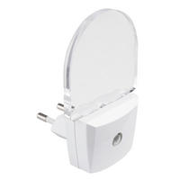 UKRASNA LED LAMPA - bela, Konvencionalno, plastika (5,8/9,5/6cm)
