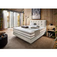 BOXSPRINGBETT 160/200 cm  in Creme  - Creme, KONVENTIONELL, Holz/Textil (160/200cm) - Dieter Knoll