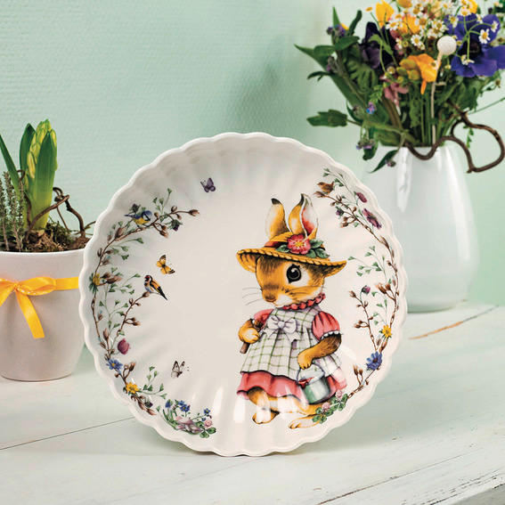 OKRASNA SKLEDA         23,5/23,5/4,5 cm     - večbarvno, Basics, keramika (23,5/23,5/4,5cm)