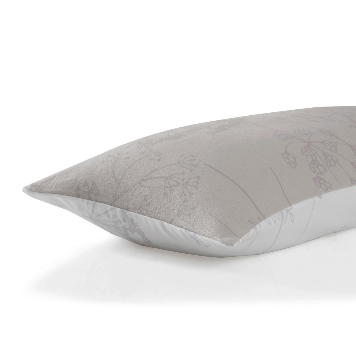 KOPFPOLSTERBEZUG 40/80 cm  - Hellgrau, Design, Textil (40/80cm) - Florella