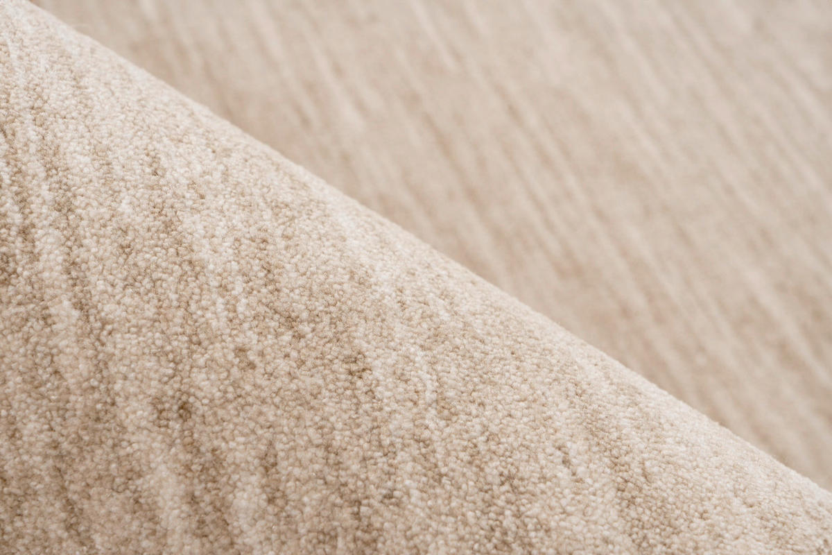 FLACHWEBETEPPICH 160/230 cm Beige rechteckig  - Beige, Basics, Textil (160/230cm) - Kayoom