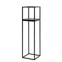 BLUMENSTÄNDER Metall  - Schwarz, Basics, Metall (19/77/19cm)