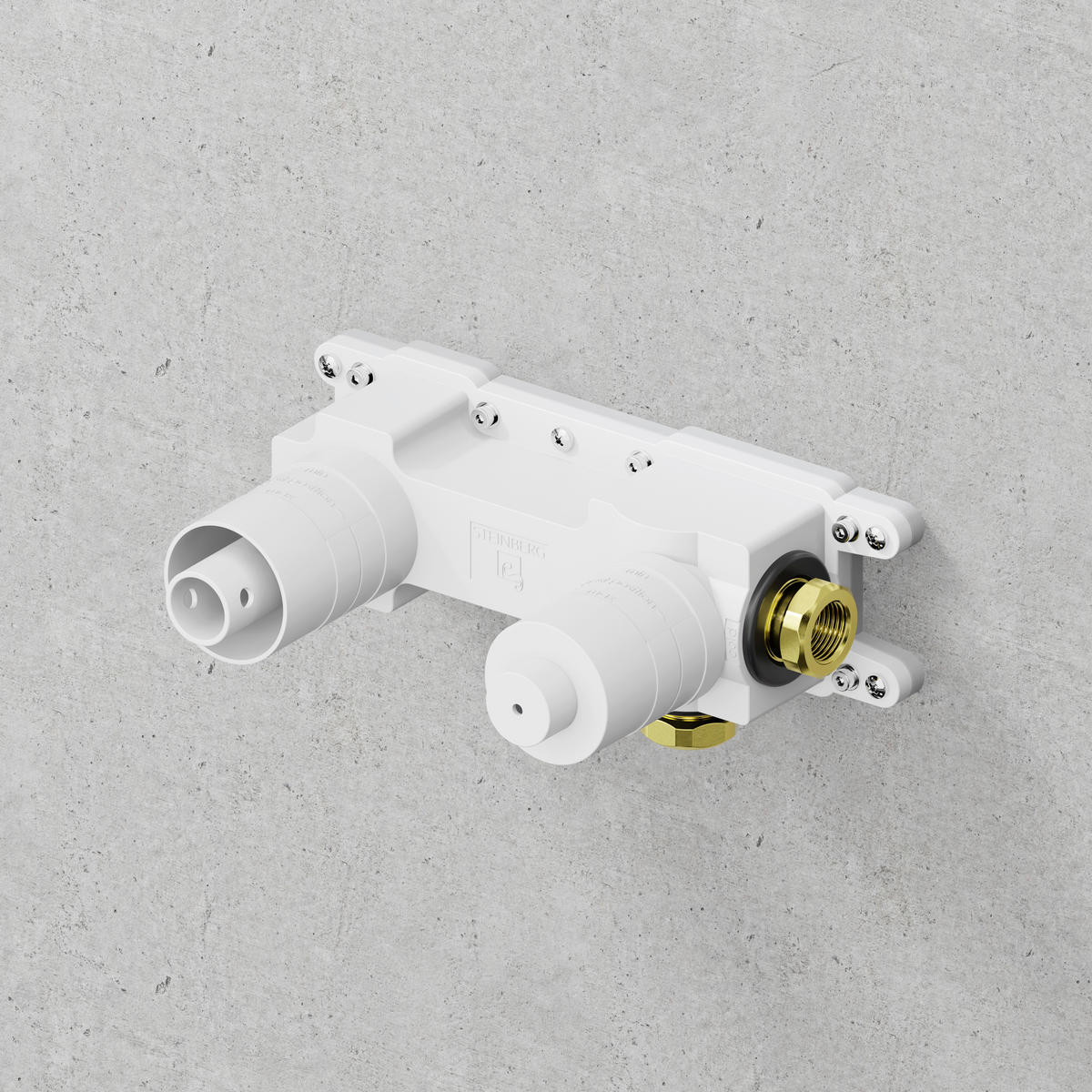 Unterputz-Einbaukörper 010 1800 3  - Grau, MODERN, Kunststoff (22,9/10/22cm)