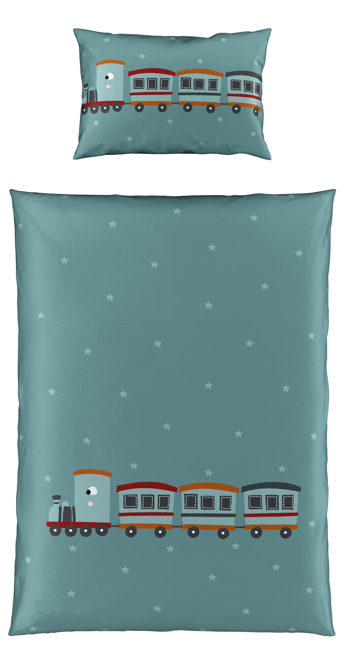 BABA ÁGYNEMŰHUZAT-GARNITÚRA 100/135 cm  - zöld, Trend, textil (100/135cm) - Patinio