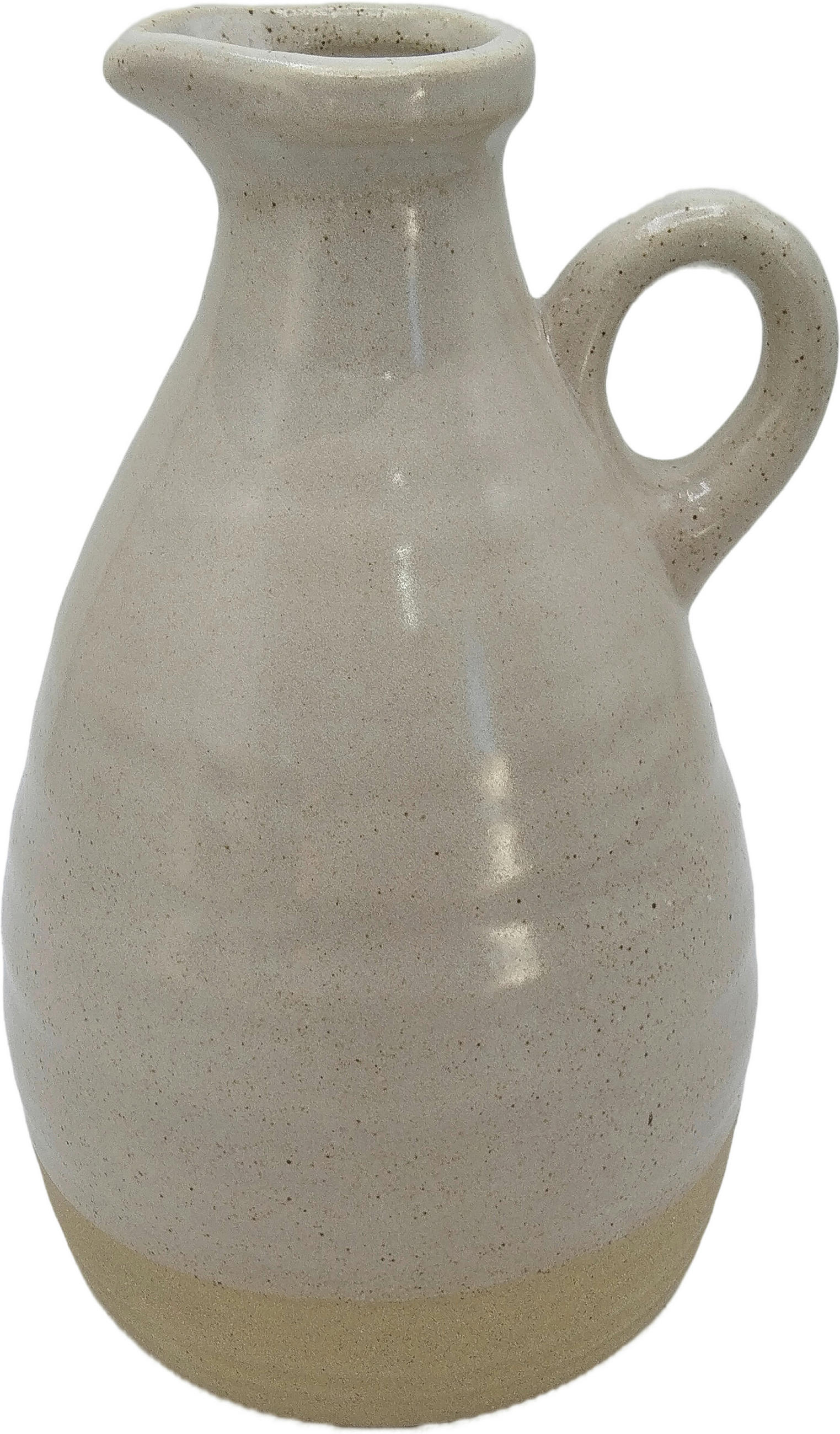 VASE 21 cm  - Sandfarben, LIFESTYLE, Keramik (13/21cm)