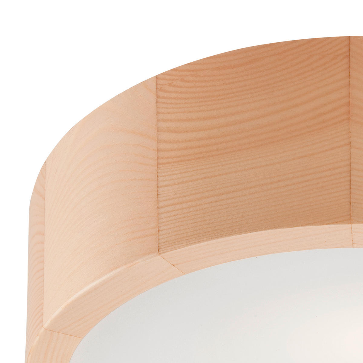 DECKENLEUCHTE Eveline 27/8 cm   - Kieferfarben, Natur, Holz (27/8cm)