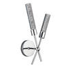 LED-WANDLEUCHTE 22/22/42 cm   - Klar/Chromfarben, Design, Kunststoff/Metall (22/22/42cm)