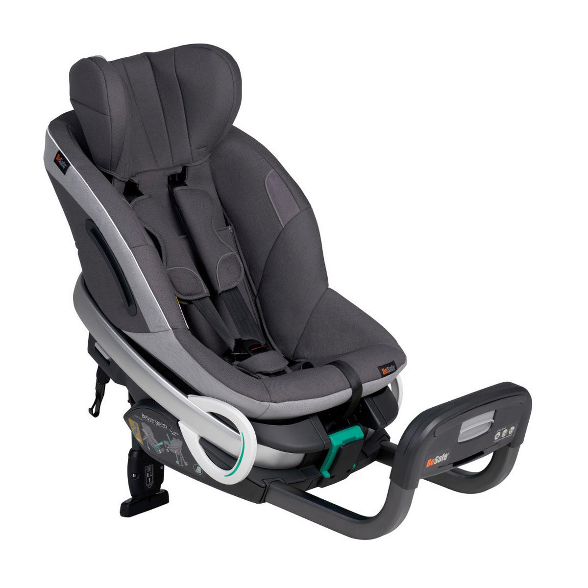 DJEČJA AUTOSJEDALICA  STRETCH  - crna, Basics, tekstil/plastika (10kg) - Besafe