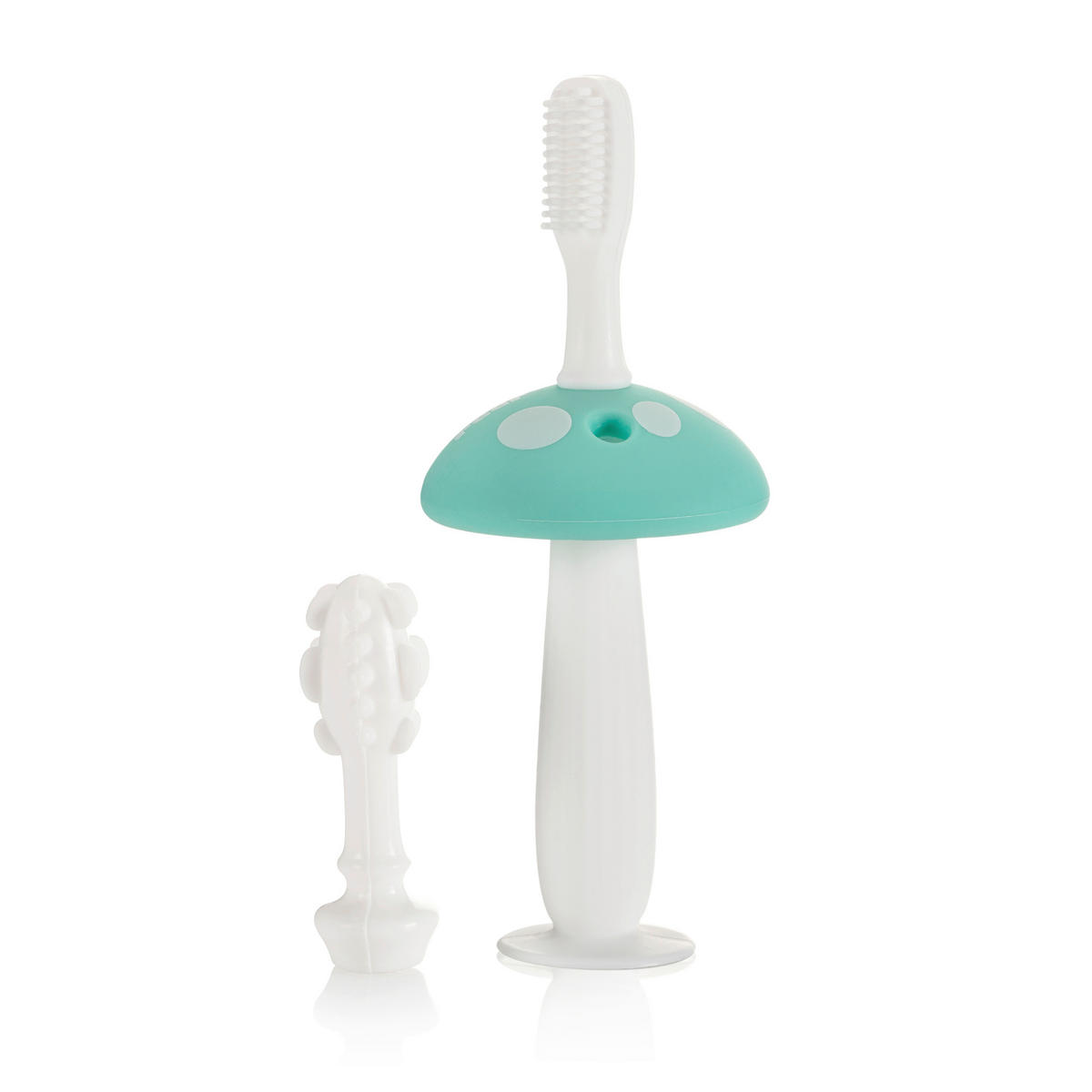 FINGERZAHNBÜRSTE - Weiß, Basics, Kunststoff (9,8/19,5/2,5cm) - Reer
