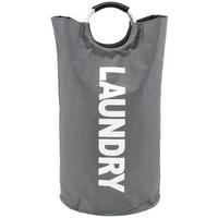 WÄSCHEKORB - Grau, Textil (38/79cm) - Esposa