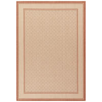 FLACHWEBETEPPICH 160/230 cm Terracotta  - Terracotta, Basics, Textil (160/230cm) - Novel