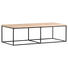 COUCHTISCH Akazie massiv rechteckig - Trend, Holz/Metall (140/60/40cm) - Carryhome COUCHTISCH Akazie massiv rechteckig - Trend, Holz/Metall (140/60/40cm) - Carryhome