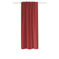 WÄRMESCHUTZVORHANG blickdicht  - Bordeaux, Basics, Textil (135/225cm) - Schmidt W. Gmbh