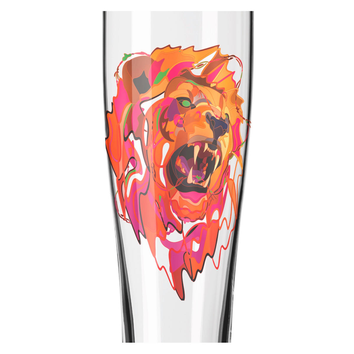 WEIZENBIERGLAS 646 ml 2-teilig  - Pink/Braun, LIFESTYLE, Glas (7,5/25,4/7,5cm) - Ritzenhoff