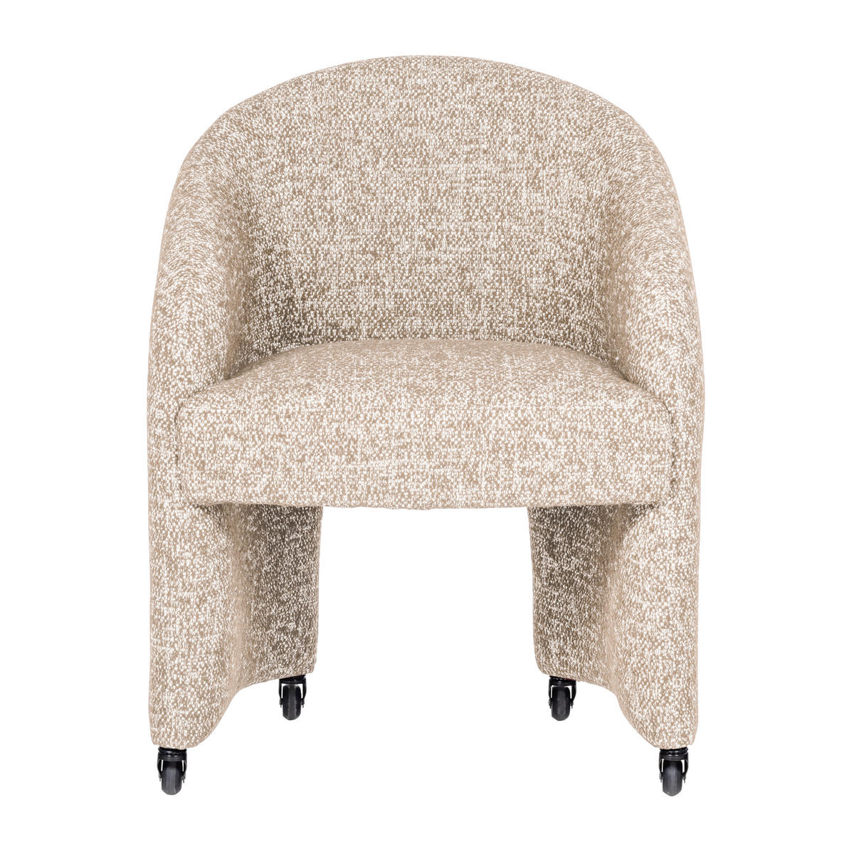 ARMLEHNSTUHL   Webstoff  Naturfarben  - Naturfarben, MODERN, Kunststoff/Textil (64/83/64cm) - Livetastic