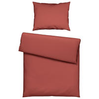 BETTWÄSCHE 2-teilig Renforcé 140/200 cm  - Rot, Basics, Textil (140/200cm) - Esposa