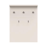 PANEL ZA ODLAGANJE KAPUTA  kašmir   metal, pločasti materijal  - kašmir, Moderno, metal/pločasti materijal (76/100/17cm) - Voleo
