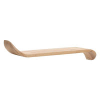 WANDBOARD100/36/20 cm Braun  - Braun, Design, Holz (100/36/20cm) - Livetastic
