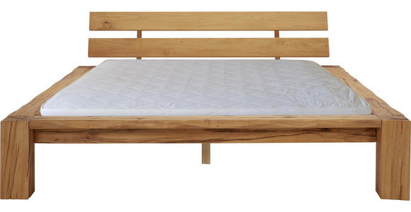 BALKENBETT 180/200 cm  in Eichefarben   - Eichefarben, LIFESTYLE, Holz (180/200cm) - Linea Natura