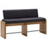 SITZBANK in Metall, Textil, Holzwerkstoff Fichtefarben, Edelstahlfarben, Dunkelblau - Fichtefarben/Edelstahlfarben, KONVENTIONELL, Holzwerkstoff/Textil (180/84/62cm) SITZBANK in Metall, Textil, Holzwerkstoff Fichtefarben, Edelstahlfarben, Dunkelblau - Fichtefarben/Edelstahlfarben, KONVENTIONELL, Holzwerkstoff/Textil (180/84/62cm)