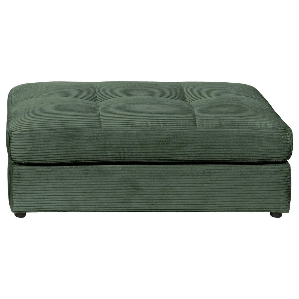 Thumbnail - Livetastic Hocker Jasper, Dunkelgrün, Textil, quadratisch, 110x47x70 cm, Made in EU, Wohnzimmer, Hocker, Sitzhocker