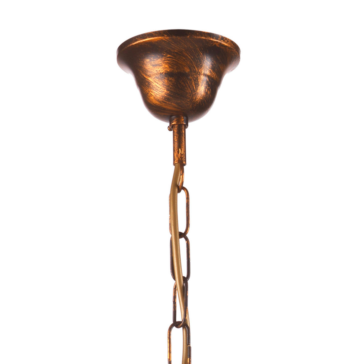 HÄNGELEUCHTE 40/40/90 cm   - Klar/Bronzefarben, KONVENTIONELL, Glas/Metall (40/40/90cm)