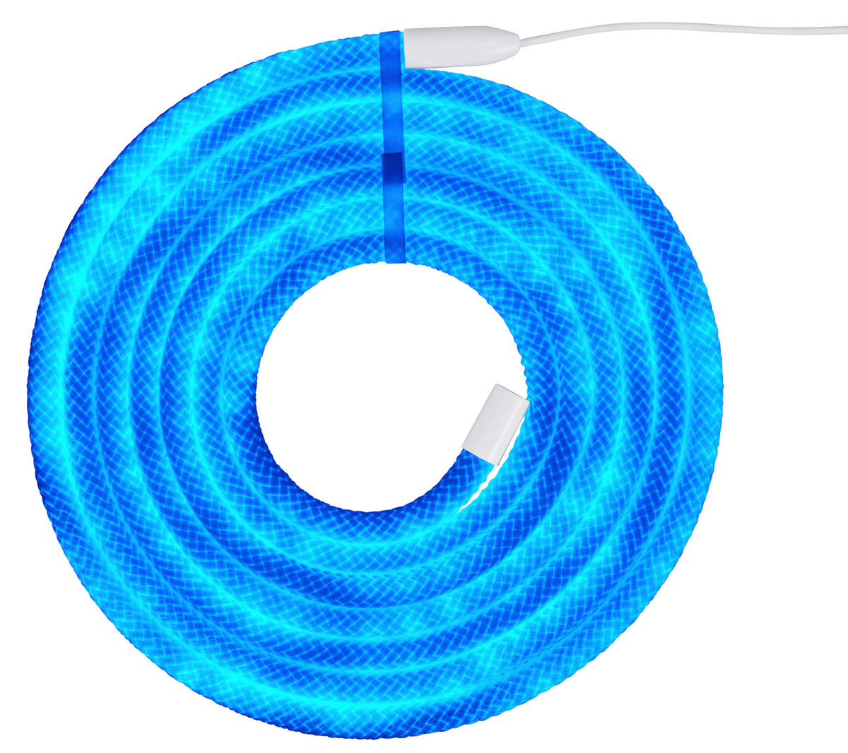 LICHTSCHLAUCH 500 cm  - Weiß, Trend, Kunststoff (500cm)