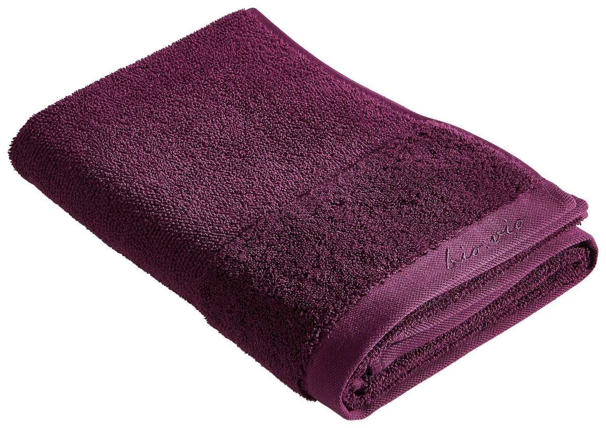 TÖRÖLKÖZŐ 70/140 cm ibolya  - ibolya, Natur, textil (70/140cm) - Bio:Vio