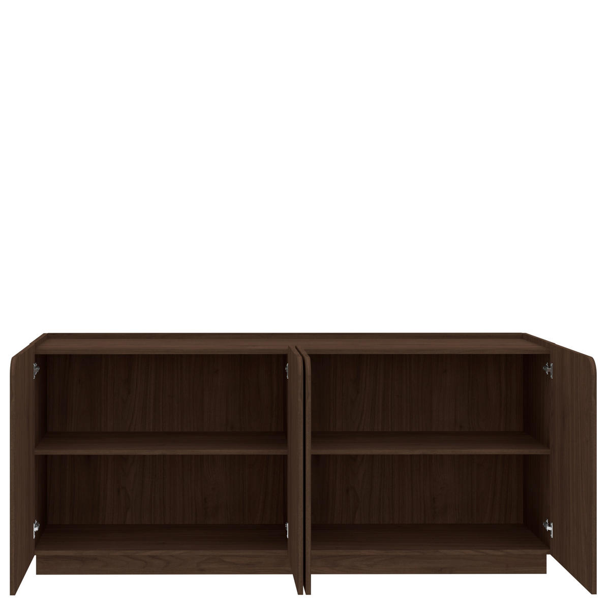 KOMMODE , 180/85,5/40 cm,  - Walnussfarben, Design, Holzwerkstoff (180/85,5/40cm) - MID.YOU