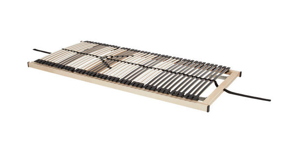 Lattenrost 90x200 cm - Schwarz/Weiß, Holz (90/200cm) - Primatex