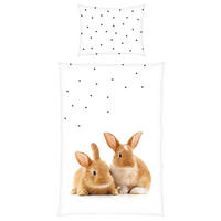 DETSKÁ POSTEĽNÁ BIELIZEŇ 140/200 cm  - biela, Konventionell, textil (140/200cm)