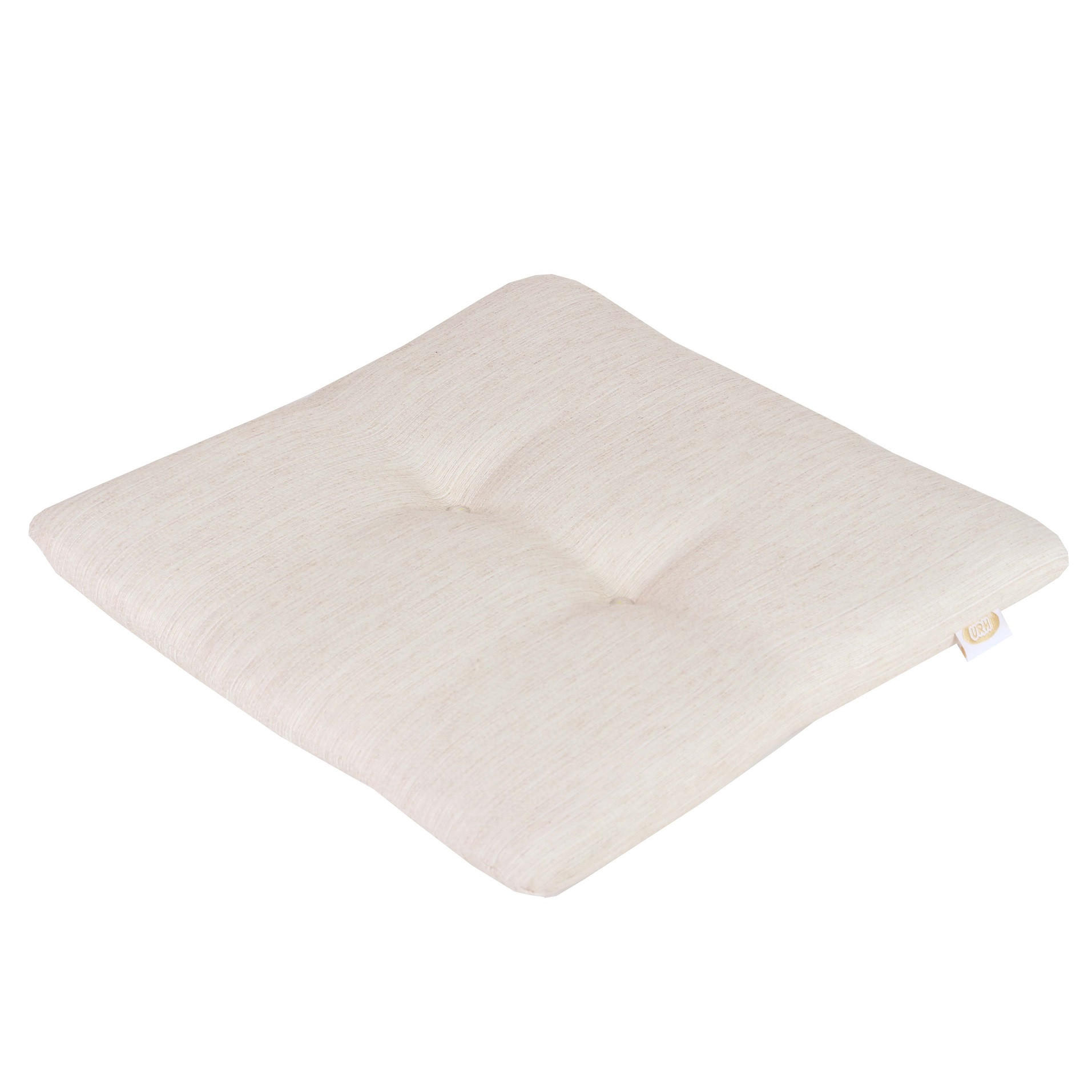 SEDEŽNA BLAZINA  DUBAI    40/40 cm          - biserna, Basics, tekstil (40/40cm)