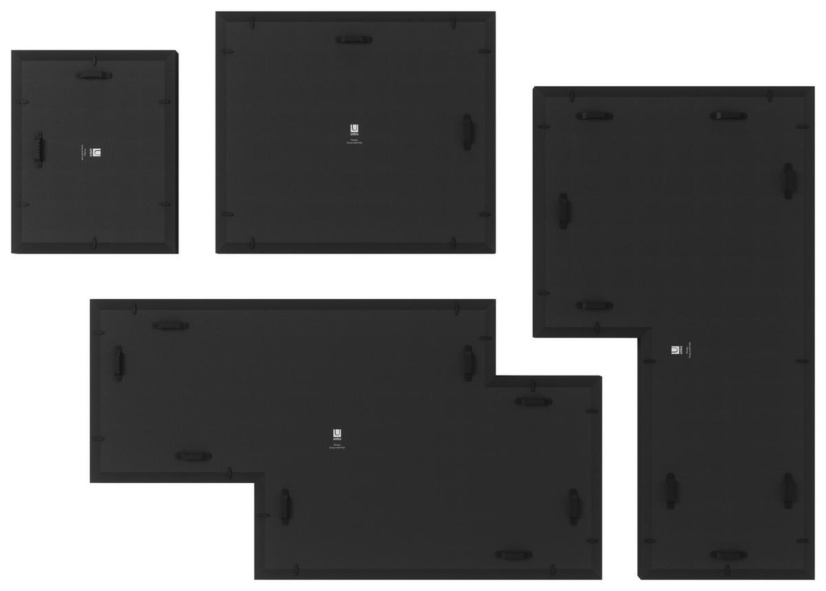 COLLAGERAM 8,3/38,4/69,2 cm  - svart, Design, plast (8,3/38,4/69,2cm) - Umbra