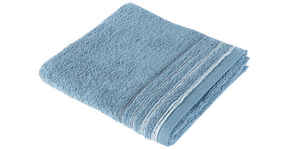 DUSCHTUCH 70/140 cm ELLA - Blau, KONVENTIONELL, Textil (70/140cm) - Esposa