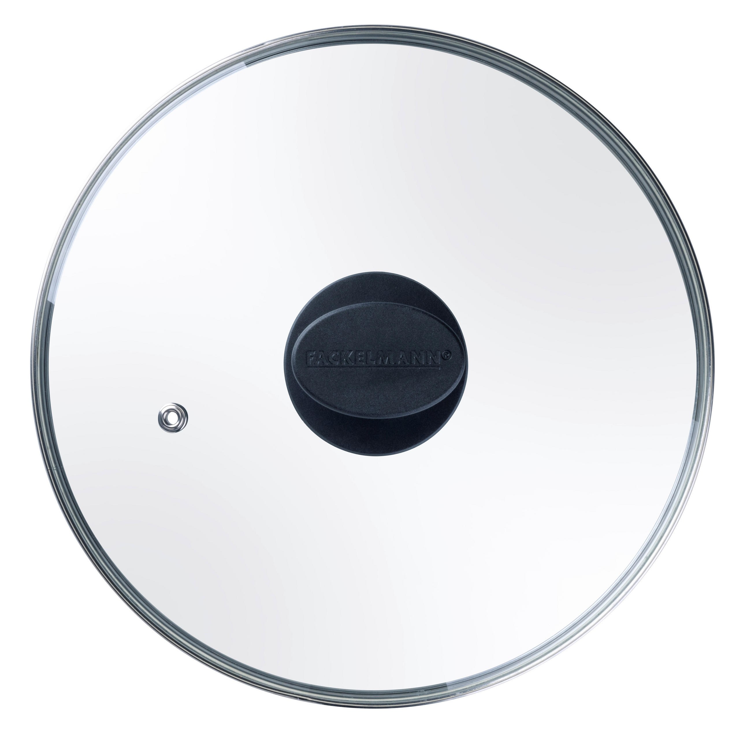 POKLOPAC  24 cm    - prozirna, Osnovno, staklo (24cm) - Fackelmann