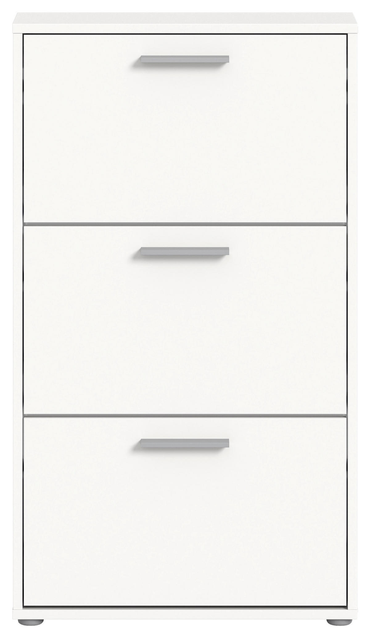VYKLÁPĚCÍ BOTNÍK, bílá, 59/103/17 cm - šedá/bílá, Design, kompozitní dřevo/plast (59/103/17cm) - Carryhome